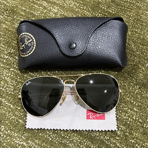 RAYBAN Classic Aviators Sunglasses - Picture 1 of 4